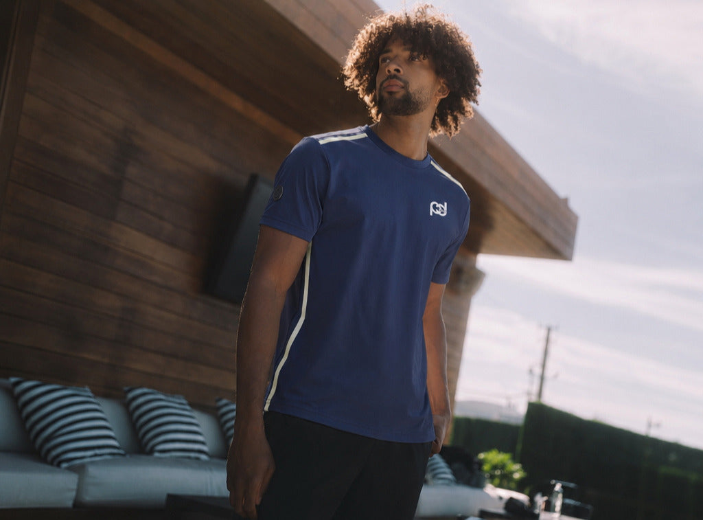 Mens Power T Shirt Blue