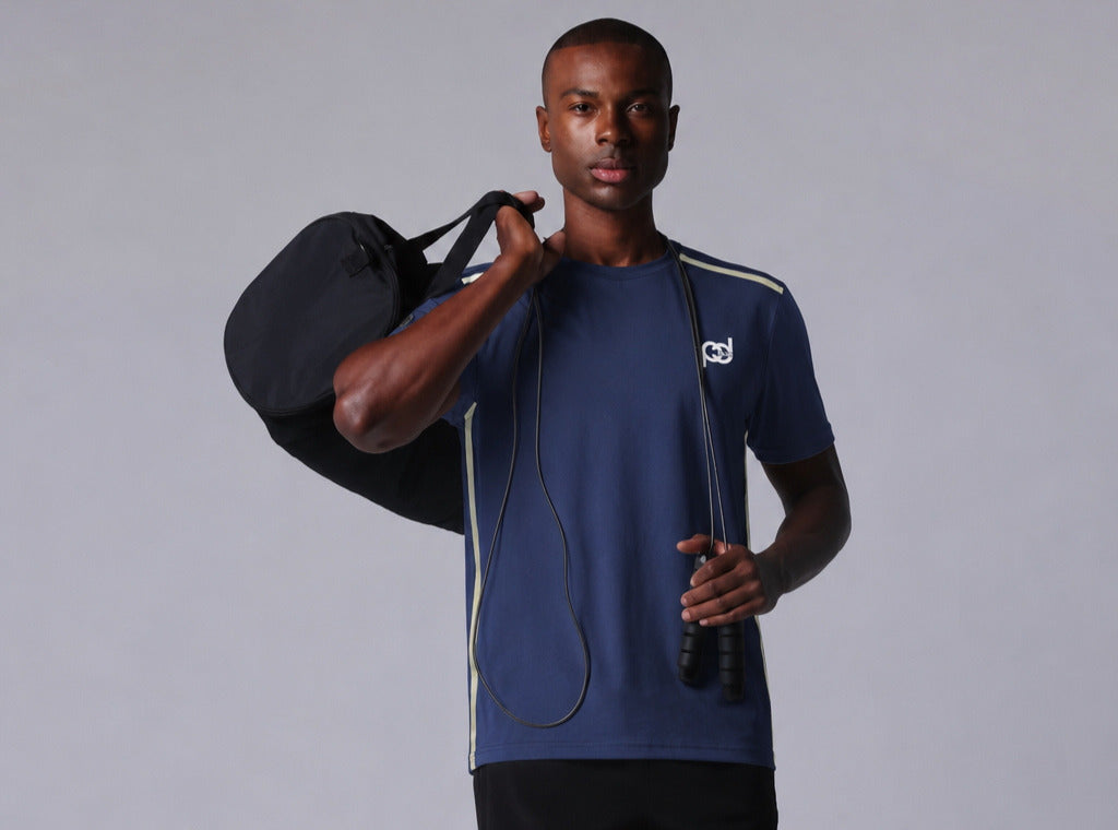 Mens Power T Shirt Blue